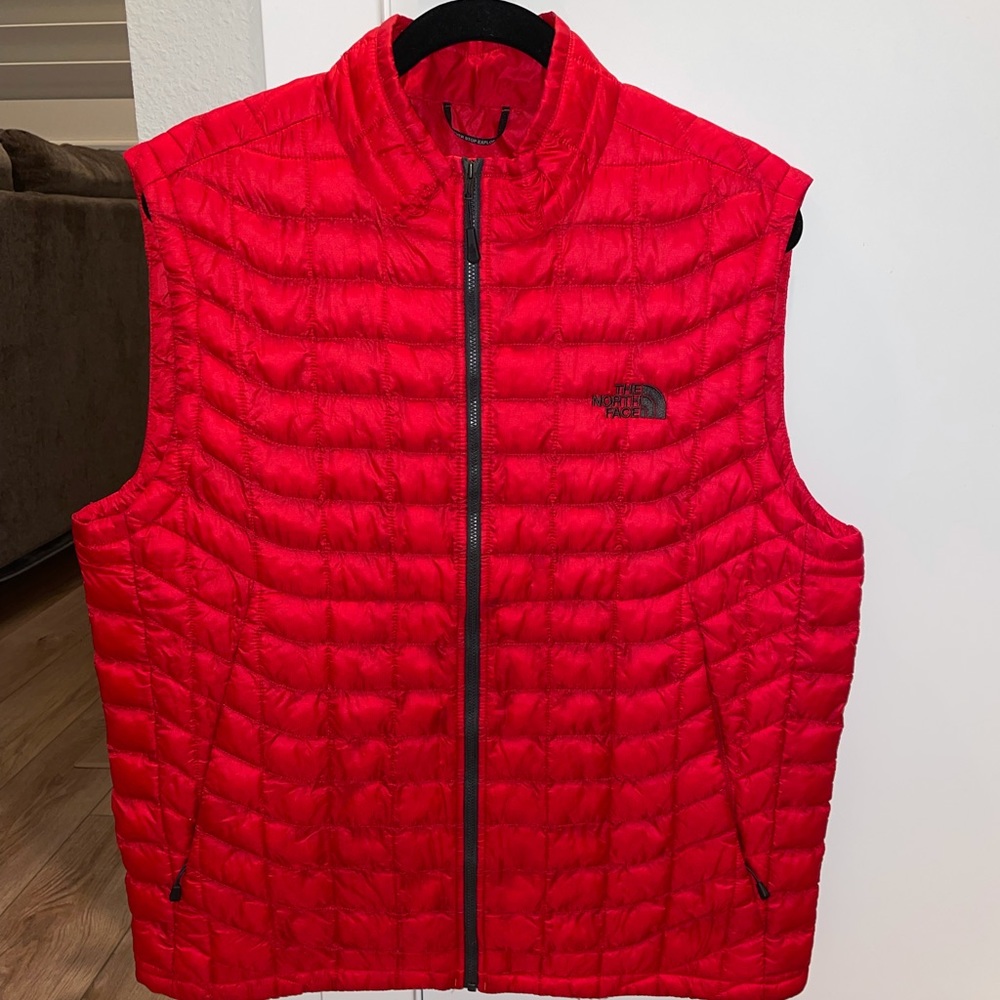 North Face Red Vest